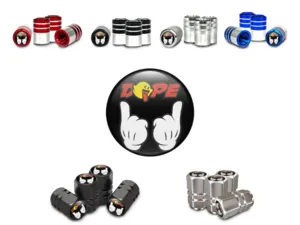 Valve Stem Caps for Cars Minimal Look